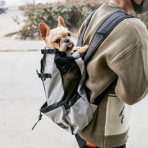Portable Double Shoulder Pet Carrier Backpack For Outdoor Travel
