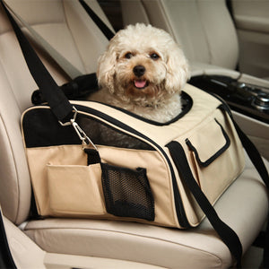 Elevate Your Pet Travel Experience with Our Foldable Pet Car Seat Carrier Bag